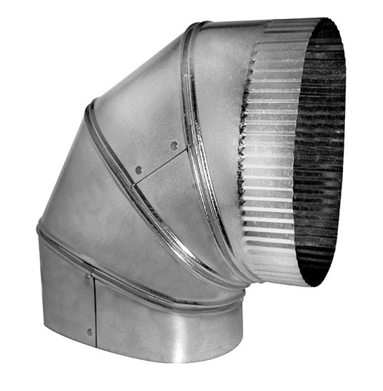 90° Flat Oval Elbow (Broadway, Longway) Southwark Metal Mfg. Co.